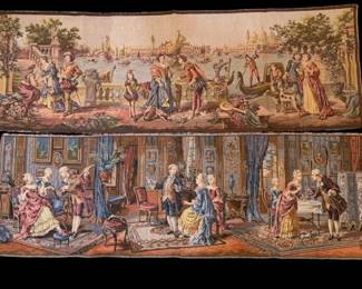 Two Tapestry Panels made In France