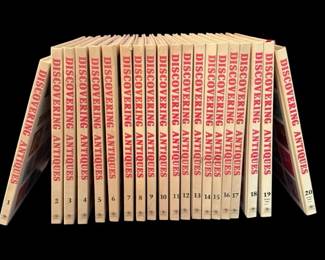 Twenty Volume Set Of Discovering AntiquesThe Story Of World Antiques