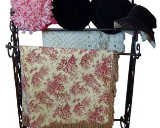 Vintage Hat Collection, Decorative Stand and Covers Bundle