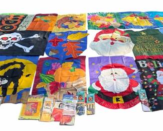 Holiday Fall Winter Outdoor Flags
