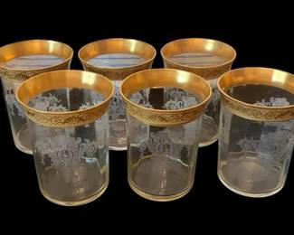 Vintage TiffinFranciscan Tumbler Glasses