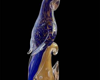 01 Murano Glass Parrot