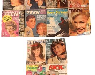 Twelve Vintage 50s Era Teen Magazines And More