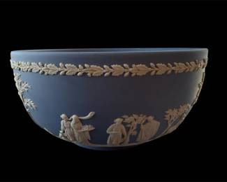 Vtg. Wedgewood Jasperware Sacrifice 8 Bowl