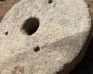 Vintage Quartzite Millstone