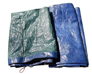 Pair Of Outdoor Utility Tarps