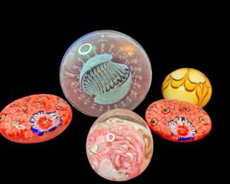 Fascinating Paperweights 2 Signed