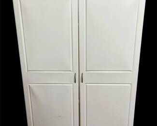 White Utility Storage Unit