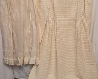 Vintage Longsleeved Wedding Dress And Christening Gown