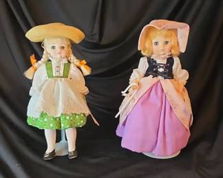 Madame Alexander Dolls Heidi And Bo Peep