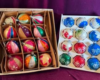 Vintage Ornaments By Shiny Brite And More