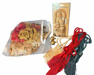 Vintage Bulk Decorative Curtain Tassel Tiebacks