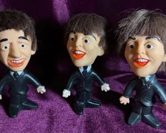 07 One Ringo Starr And Two Paul McCartney 1964 Remco Dolls