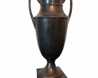 Decorative Metal Trophy Vase