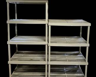4 5 Tier Plastic Shelving Storage