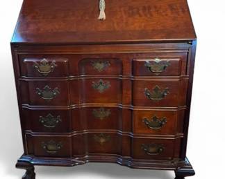 Vintage Wooden Secretay Desk