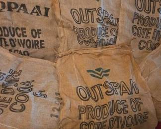 Used Burlap And Burlap Bags