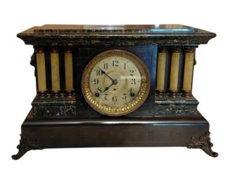 Vintage Seth Thomas Style Mantle Clock