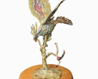 Authentic Bill Lett Creative Metals Brutalist Sculpture
