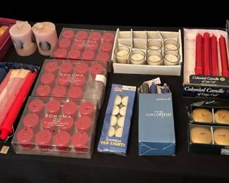 Assortment Of Candles