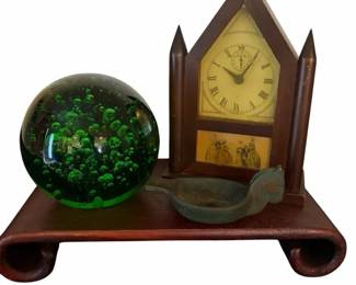 Burroughs Steeple Gothic Mantle Clock More Decor
