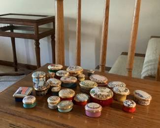 Assorted Porcelain Trinket Boxes