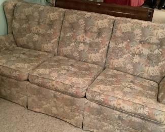 Floral Sleeper Sofa