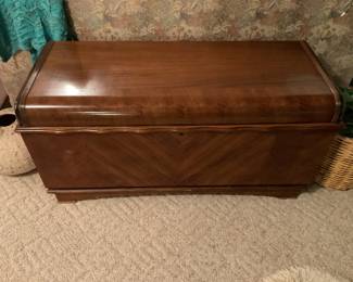 Bluebird cedar chest