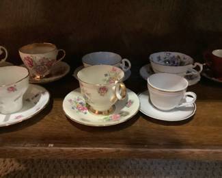 Assorted Teacups