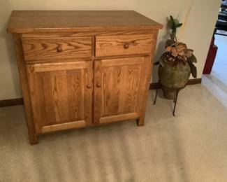 Storage Cabinet With 2 Drawers