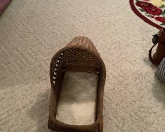 Wicker Bassinet 