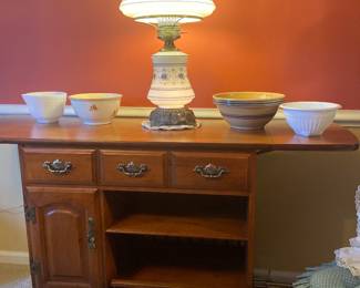Maple sideboard made in Indiana