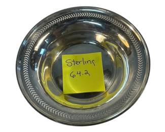 	 Vintage La Pierre Silver Company sterling bowl