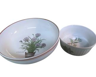 Botanical Bakeware Pieces
