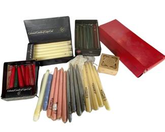Mixed Lot of Tapers & Votive Candles