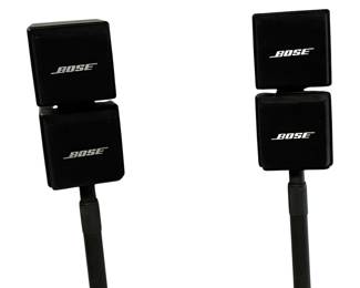  Vintage Bose Acoustimass dual-cube speakers