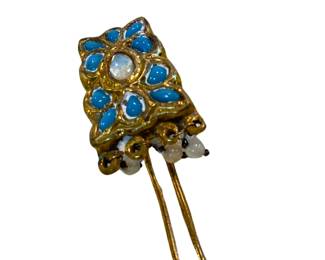 Victorian double-prong hairpin (hair ornament)