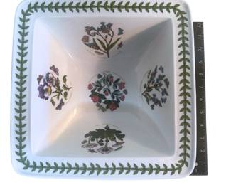	 Portmeirion "Botanic Garden" square serving bowl