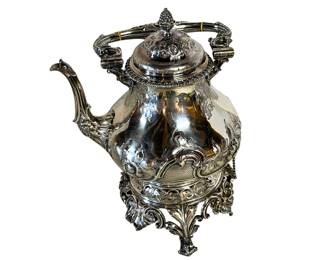Walker & Hall Silver Plate Spirit Kettle