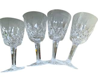 	 Lismore Waterford Crystal Stems