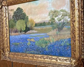 Rural Area Blue Moon Estate Sale w/ Vintage, Furniture & Art