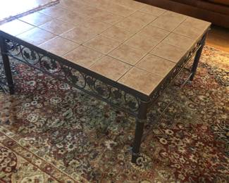 Tile coffee table