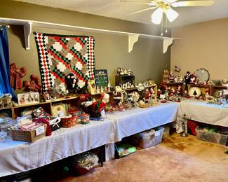 We have a large Christmas room