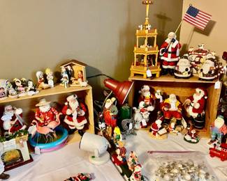 Collection of Santa Claus