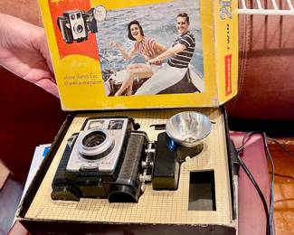 We have some vintage camera cameras
