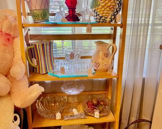 Collection of water pitchers
