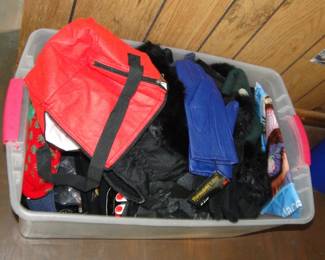 Gloves, scarfs etc.