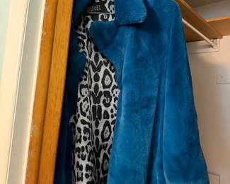 Badgley Mischka Blue Coat