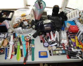 Watches, Make up, toiletries