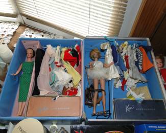 Vintage Barbie, Ken, Francie